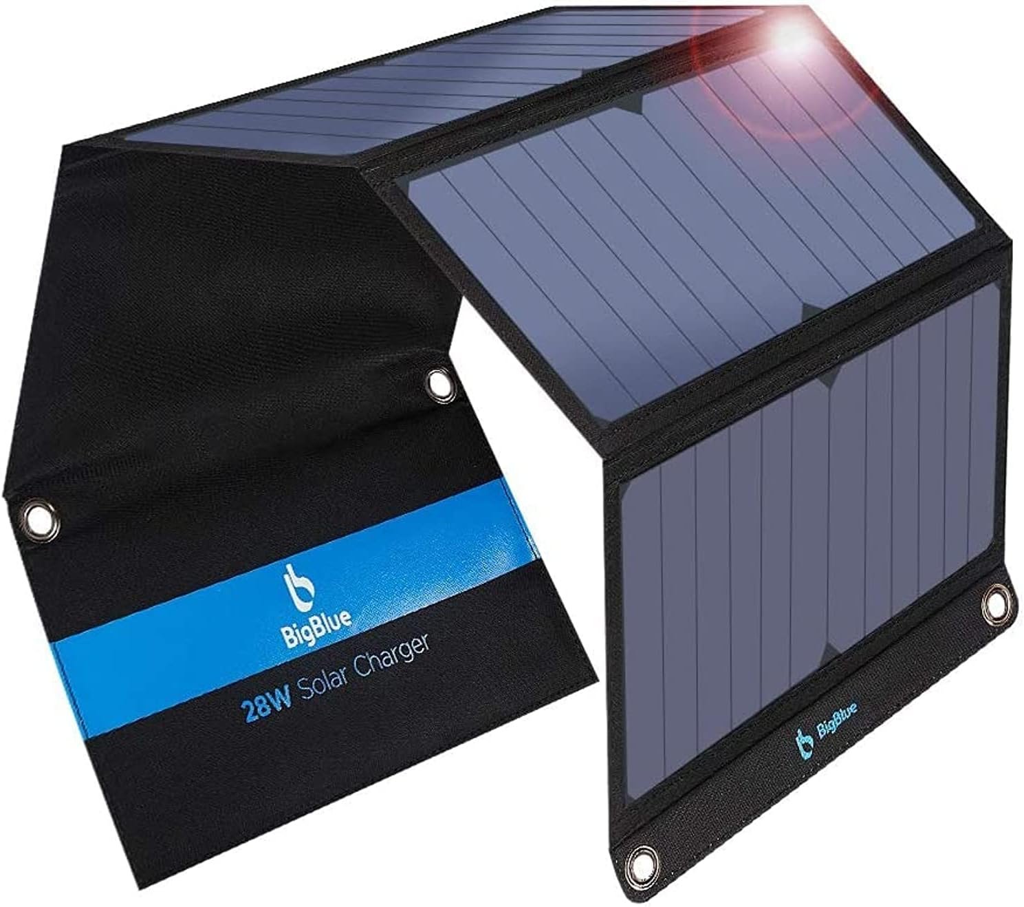 BigBlue 28W Solar Charger Foldable: Lightweight and Efficient