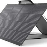 EF ECOFLOW 220Watt Bifacial Foldable Solar Panel: Solar Power Even in the Shade