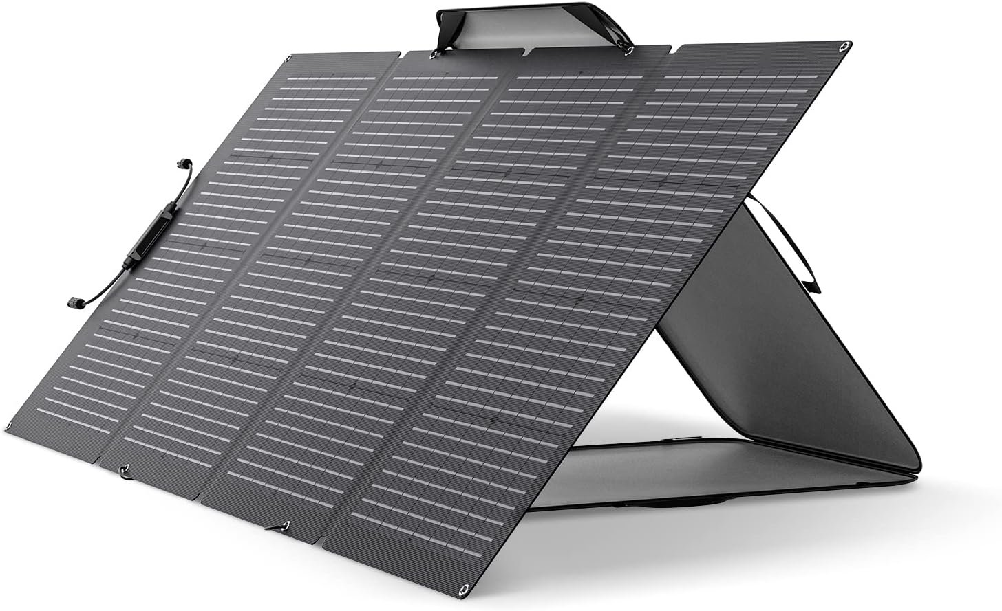 EF ECOFLOW 220Watt Bifacial Foldable Solar Panel: Solar Power Even in the Shade