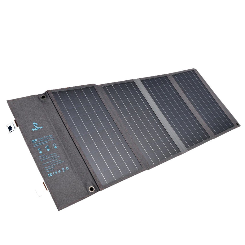 BigBlue SolarPowa 36, bigblue solar panel 36 w, bigblue solar powa 36 w,
portable solar panel, foldable solar panel