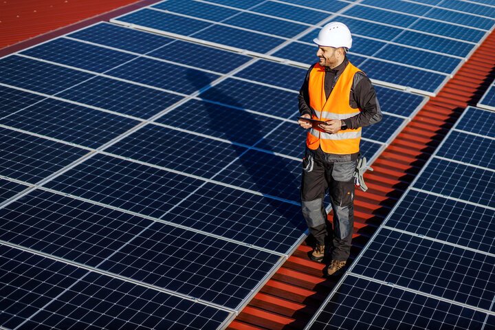 walk on solar panels