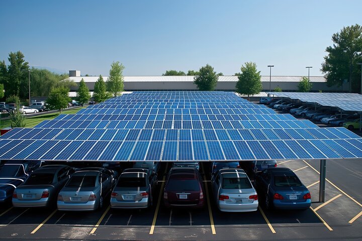 solar panels on buildings, solar panels for buildings, solar panels architecture, solar panels on carport